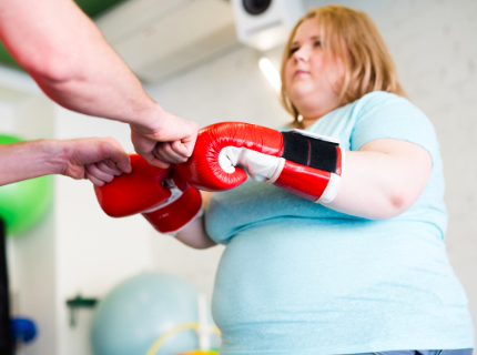 Lady Boxing